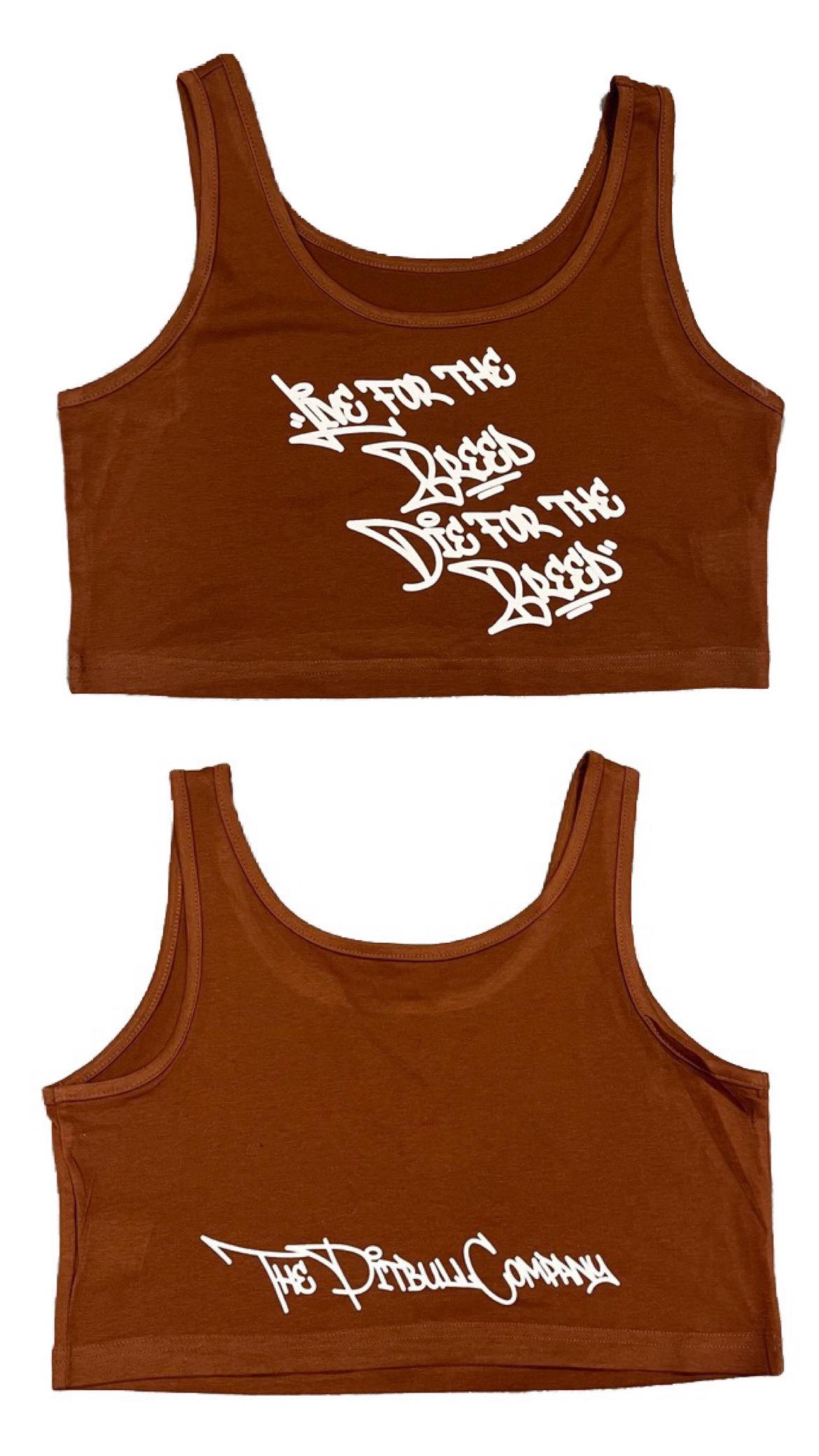 "Live For The Breed, Die For The Breed" Crop Top